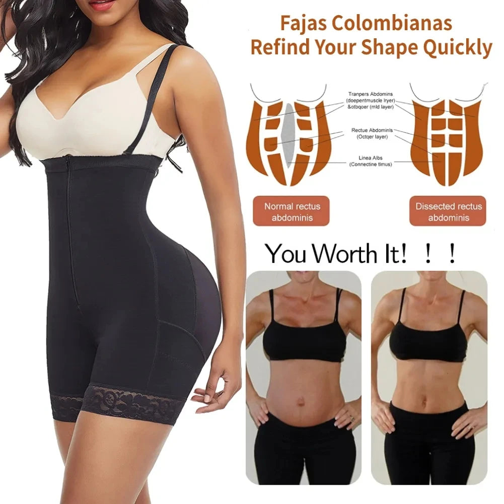 Colombian High Waist Shaper: Slim, Lift.