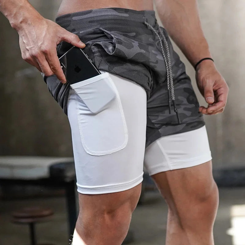 2-in-1 Gym Shorts