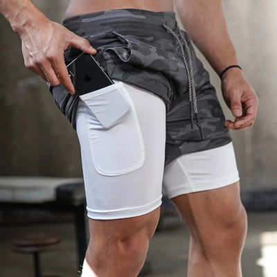 2-in-1 Gym Shorts